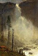 Albert Bierstadt Nevada Falls Sweden oil painting artist